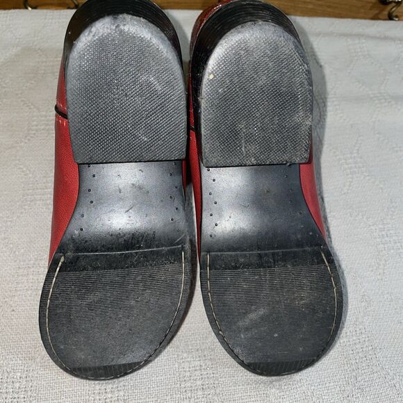 Masterson Boot Co. Men’s Western Boots Size 5.5 M Red Leather Cowboy Rodeo - Picture 6 of 12